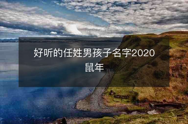 好聽的任姓男孩子名字2020鼠年