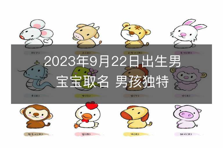 2023年9月22日出生男寶寶取名 男孩獨特好聽的兔寶寶名字