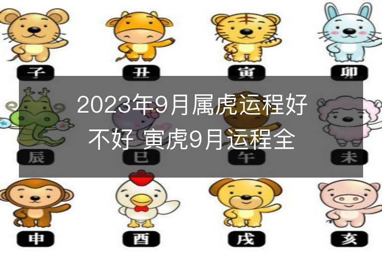 2023年9月屬虎運程好不好 寅虎9月運程全面解說