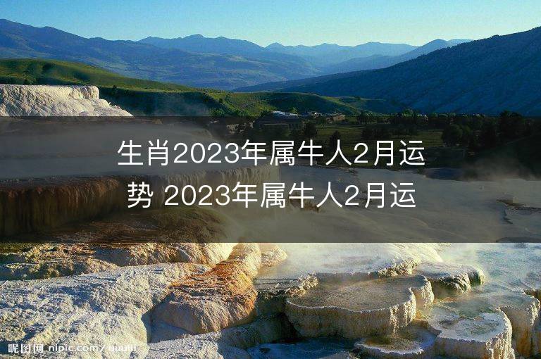 生肖2023年屬牛人2月運(yùn)勢 2023年屬牛人2月運(yùn)程如何