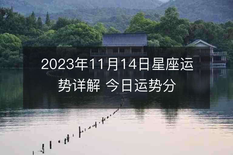 2023年11月14日星座運勢詳解 今日運勢分享