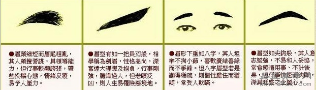 女人眉毛看性格與情感狀況